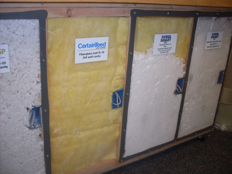 insulation kiosk display